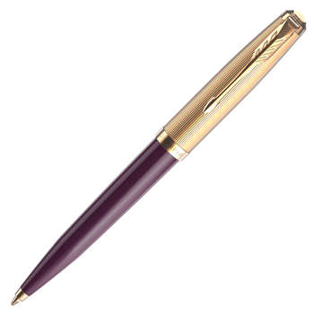 Ручка PARKER шариков. 51 Deluxe  Plum GT M черн. черн. подар.кор.