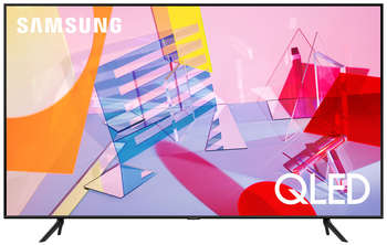Телевизор Samsung QLED 43" QE43Q60BAUXCE Q черный 4K Ultra HD 60Hz DVB-T DVB-T2 DVB-C DVB-S DVB-S2 WiFi Smart TV