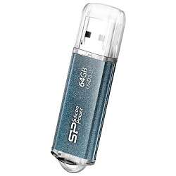 Flash-носитель Silicon Power USB Drive 64Gb Marvel M01 SP064GBUF3M01V1B {USB3.0, Blue}