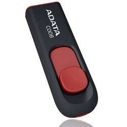 Flash-носитель A-DATA Flash Drive 16Gb С008 AC008-16G-RKD {USB2.0, Black-Red}