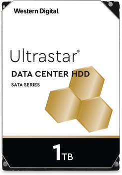 Жесткий диск HDD WD Жесткий диск SATA-III 1Tb 1W10001 HUS722T1TALA604 Ultrastar DC HA210 512N  128Mb 3.5"
