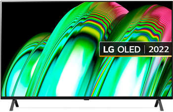 Телевизор LG OLED 65" OLED65A26LA.ARUB темно-серый 4K Ultra HD 60Hz DVB-T DVB-T2 DVB-C DVB-S DVB-S2 USB WiFi Smart TV
