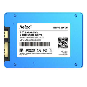 Накопитель SSD Netac SATA III 256Gb N600S Series 2.5" Retail