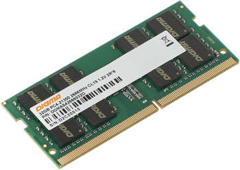 Оперативная память Digma Память DDR4 32Gb 2666MHz DGMAS42666032D RTL PC4-21300 CL19 SO-DIMM 260-pin 1.2В dual rank Ret