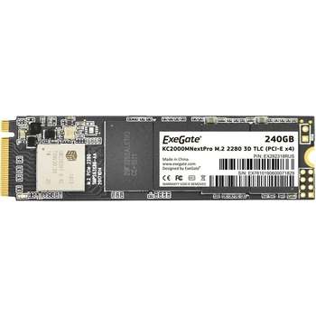 Накопитель SSD EXEGATE SSD M.2 240GB NextPro KC2000TP240  [EX282318RUS]