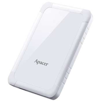 Внешний накопитель APACER Portable HDD 1Tb AC532 AP1TBAC532W-1 {USB3.0, 2.5", white}