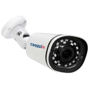Камера видеонаблюдения TRASSIR TR-D2121IR3 v6 2.8 Уличная 2Мп IP-камера с ИК-подсветкой. Матрица 1/2.7" CMOS, разрешение 2Мп FullHD , режим "день/ночь" (механический ИК-фи