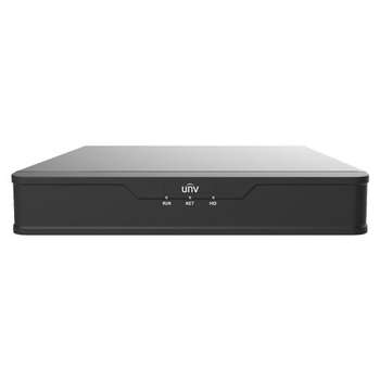 Видеорегистратор видеонаблюдения Uniview NVR301-04S3-RU Видеорегистратор IP 4-х канальный 4K; Входящий поток на запись до 64Мбит/с; Поддерживаемые форматы сжатия:  Ultra 265/H.265/H.264; Запись: разрешение до 4K; HDD: 1 SATA3 до 6Тб