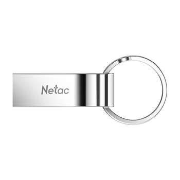 Flash-носитель Netac USB Drive 16GB U275 <NT03U275N-016G-20SL>, USB2.0, с кольцом, металлическая