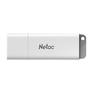 Flash-носитель Netac USB Drive 64GB U185 <NT03U185N-064G-20WH>, USB2.0, с колпачком, пластиковая белая