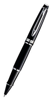 Ручка WATERMAN роллер Expert 3  Black Laque CT F черн. черн. подар.кор.