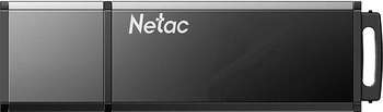 Flash-носитель Netac Флеш Диск 16Gb U351 NT03U351N-016G-30BK USB3.0 серый