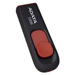 Flash-носитель A-DATA Flash Drive 32Gb С008 AC008-32G-RKD {USB2.0, Black-Red}