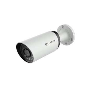 Камера видеонаблюдения TANTOS TSi-Pe25VP - 2 мегапиксельная уличная цилиндрическая IP камера с ИК подсветкой