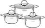 Посуда STARWIND Набор кастрюль Chef Family 6 предметов
