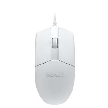 Комплект (клавиатура+мышь) Dareu Комплект проводной MK185 White , USB MK185 White