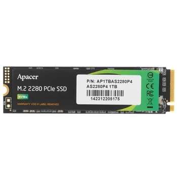 Накопитель SSD APACER SSD M.2 2280 1TB AS2280P4 AP1TBAS2280P4X-1