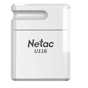 Flash-носитель Netac USB Drive 64GB U116 USB2.0, retail version [NT03U116N-064G-20WH]