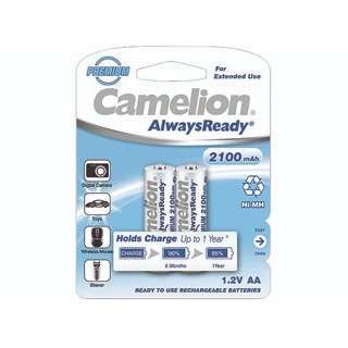 Аккумулятор CAMELION AA- 2100mAh Ni-Mh Always Ready BL-2