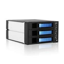 Сервер Procase A3-203-SATA3-BL , {Hot-swap корзина 3 SATA3/SAS, 6Gb, 2x5.25, 1xFAN 80x15mm }