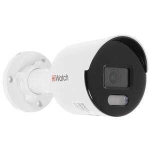 Камера видеонаблюдения HiWatch Видеокамера IP DS-I450L 4Мп уличная цилиндрическая IP-камера с LED-подсветкой до 30м и технологией ColorVu, 1/2.7'' (DS-I450L(B) (2.8mm))