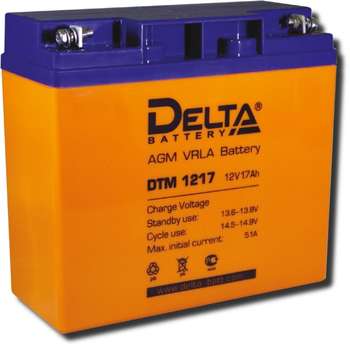 Аккумулятор для ИБП Delta Аккумулятор 12V 17Ah