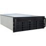 Сервер Procase ES416-SATA3-B-0 черный 4U uke,byf 650мм , без Б\П
