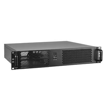 EXEGATE EX264958RUS Серверный корпус Pro 2U390-04 <RM 19",  высота 2U, глубина 390, БП 500ADS, USB>