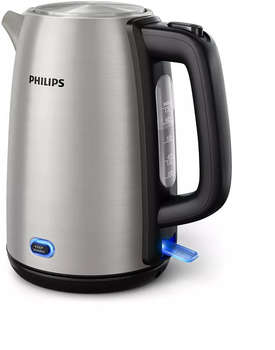 Чайник/Термопот Philips Чайник электрический HD9353/90 1.7л. 2060Вт нержавеющая сталь/черный корпус: металл/пластик