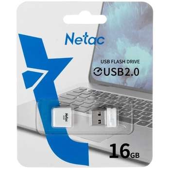 Flash-носитель Netac USB Drive 16GB U116 USB2.0, retail version [NT03U116N-016G-20WH]