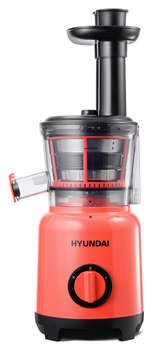 Соковыжималка HYUNDAI шнековая HY-JS5534 300Вт рез.сок.:600мл. оранжевый