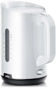 Чайник/Термопот BRAUN Чайник электрический WK1100WH 1.7л. 2200Вт белый корпус: пластик
