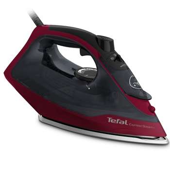 TEFAL FV2846E0 Утюг, 2400Вт, 180г, бордовый/черный