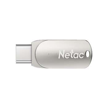 Flash-носитель Netac USB Drive 32GB U785 <NT03U785C-032G-30PN>, USB3.0+TypeC, металлическая