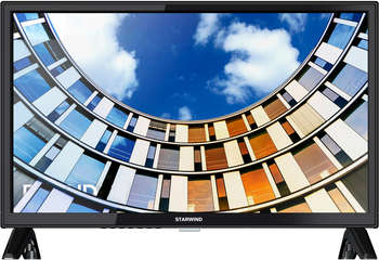 Телевизор STARWIND LED 24" SW-LED24BG205 черный HD 60Hz DVB-T DVB-T2 DVB-C USB