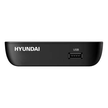 ТВ-приставка HYUNDAI Ресивер DVB-T2 H-DVB460 черный