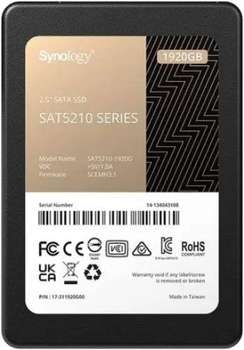 Накопитель SSD Synology SSD жесткий диск SATA 2.5" 1.92TB 6GB/S SAT5210-1920G SYNOLOGY