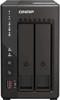 Хранилище данных QNap NAS Original TS-253E-8G 2-bay настольный Celeron J6412