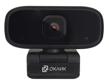 Веб-камера Oklick Камера Web Оклик OK-C015HD черный 1Mpix  USB2.0 с микрофоном