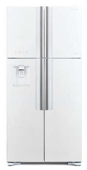 Холодильник Hitachi R-W660PUC7 GPW 2-хкамерн. белое стекло