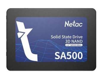 Накопитель SSD Netac SSD жесткий диск SATA2.5" 120GB NT01SA500-120-S3X NETAC