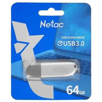 Flash-носитель Netac USB Drive 64GB U352 USB3.0, retail version [NT03U352N-064G-30PN]