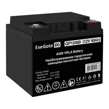 Аккумулятор для ИБП EXEGATE EX282978RUS Аккумуляторная батарея  GP12400