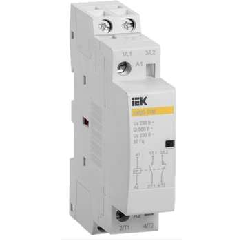 Автоматический выключатель IEK MKK11-20-20 Контактор модульный КМ20-20М AC