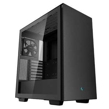 Корпус DEEPCOOL MidiTower CH510 без БП, бок.окно, черный, EATX