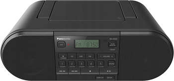 Магнитола Panasonic АудиоRX-D550E-K черный 20Вт CD CDRW MP3 FM USB BT