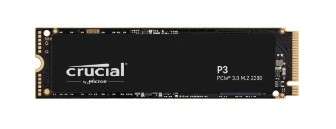 Накопитель SSD Crucial 1000GB P3 M.2 2280 PCIe NVMe 3.0 x4 CT1000P3SSD8