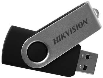Flash-носитель HIKVISION Флеш Диск 16GB M200S HS-USB-M200S/16G/U3 USB3.0 серебристый/черный