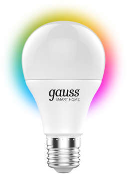 Устройство (умный дом) GAUSS Умная лампа IoT Smart Home E27 8.5Вт 806lm Wi-Fi