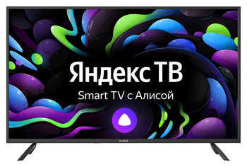 Телевизор Digma LED 43" DM-LED43SBB31 Яндекс.ТВ черный FULL HD 60Hz DVB-T DVB-T2 DVB-C DVB-S DVB-S2 USB WiFi Smart TV